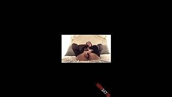 Dani Daniels playing on bed snapchat premium porn videos on fanspics.com