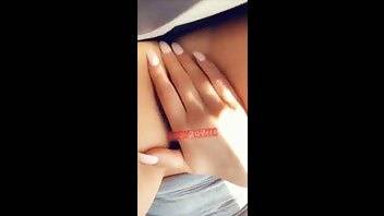 Kathleen eggleton pussy fingering while driving snapchat premium xxx porn videos on fanspics.com