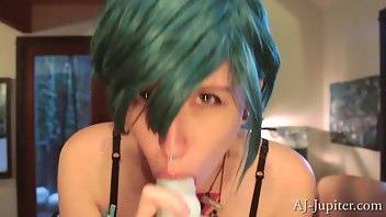 Aj jupiter sucking and gagging on dragon cock cum mouth aliens & monsters porn video manyvids on fanspics.com