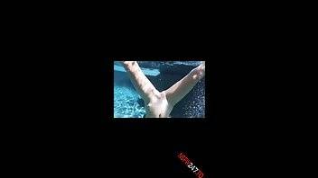 Heidi Grey swimming pool tease snapchat premium porn videos on fanspics.com