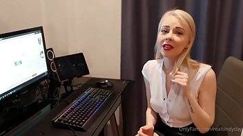 Linked realsindyday 19 12 2020 26 secretary sindy gets caught by her boss watching porn at work h... on fanspics.com