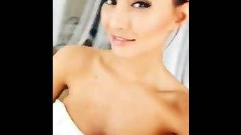 Michaela Isizzu in a beautiful dress premium free cam snapchat & manyvids porn videos on fanspics.com