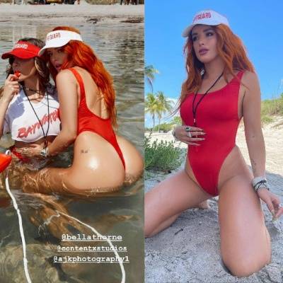 Bella Thorne Baywatch Swimsuit Onlyfans Photos  - Usa on fanspics.com