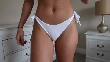 Christina Khalil Thong Bikini Try-On Patreon Video Leaked - Usa on fanspics.com