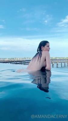 Amanda Cerny Nude Swim $100 PPV Onlyfans Video on fanspics.com