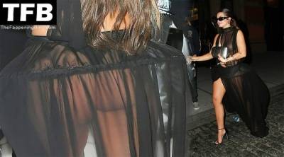 Addison Rae & Omer Fedi Leave a Met Gala After-Party at Zero Bond on fanspics.com