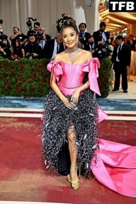 Ashley Park Looks Stunning at The 2022 Met Gala in NYC on fanspics.com