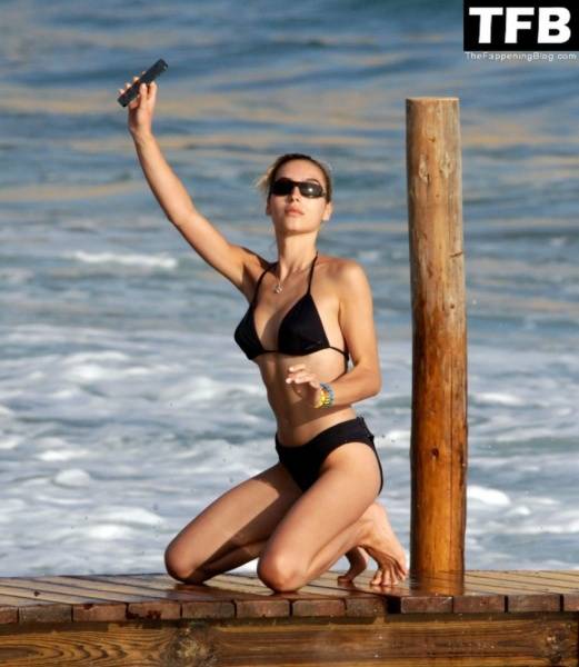Maxim Magnus Poses in a Bikini on Holiday in Ibiza on fanspics.com