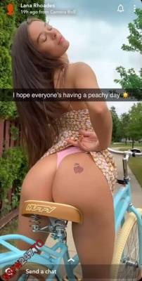 Lana Rhoades jacuzzi show snapchat premium xxx porn videos on fanspics.com