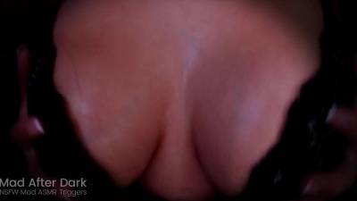 Mad After Dark ASMR - Girlfriend With Big Tits Up Down Your Cock In Lingerie on fanspics.com