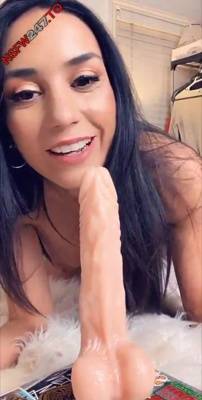 Tia Cyrus dildo blowjob snapchat premium xxx porn videos on fanspics.com