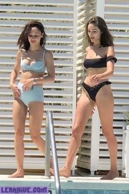 Leaked Olivia Culpo & Cara Santana Caught In Thong Bikini on fanspics.com
