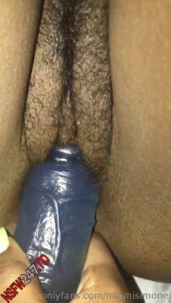 Naomi Simone blue dildo porn videos on fanspics.com