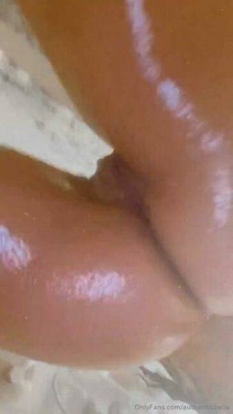 Authenticbella Nude Shower Ass Pussy Selfie  Video  on fanspics.com