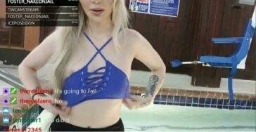 Caroline Burt Nip slip on fanspics.com