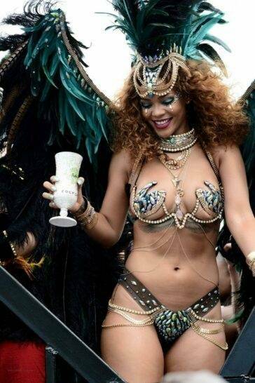 Rihanna Bikini Festival Nip Slip Photos  - Barbados on fanspics.com