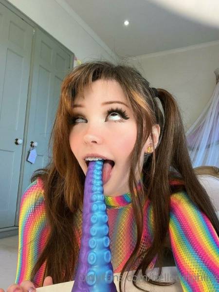 Belle Delphine Tentacle Dildo Blowjob  Set  on fanspics.com