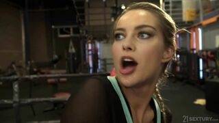 Margot Robbie Anally Fucked in Gym on fanspics.com