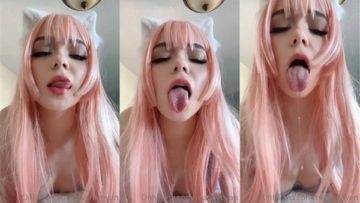 Maimy ASMR Cum In My Mouth Video Leak on fanspics.com