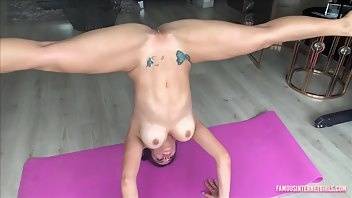 Steffy moreno onlyfans nude yoga video leaked on fanspics.com