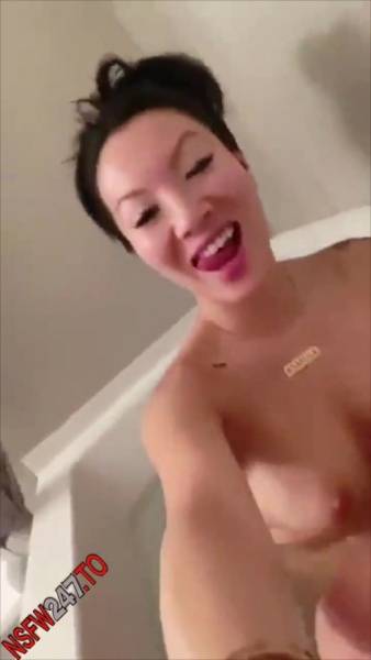 Asa Akira bathtub pussy play snapchat premium xxx porn videos on fanspics.com