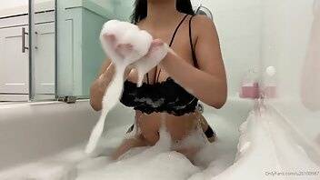 Destiny Fomo Patreon Nude Bubbles Black Porn XXX Videos  on fanspics.com
