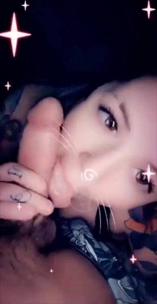 Cortana Blue boy girl show blowjob & sex cum on booty snapchat premium 2018/12/24 on fanspics.com