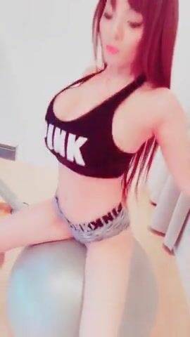 Hitomi Tanaka ? Titty work out out routine ? Japanese HUGEEE titty thot - Japan on fanspics.com
