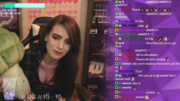 Missellacronin ? Down her shirt on stream ? Innocent Twitch thot on fanspics.com