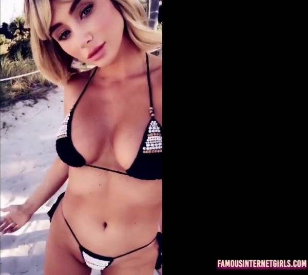 SARA UNDERWOOD Nude Full Video Instagram Model on fanspics.com