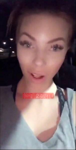 Dakota James 10 minutes show buying new toy and trying it snapchat premium 2019/04/19 on fanspics.com