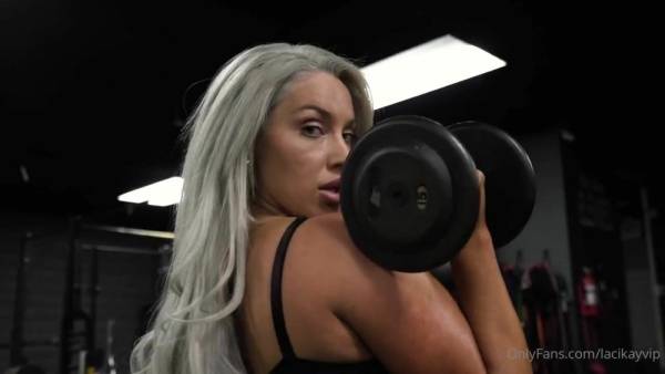 Laci Kay Somers Nude Workout Video  on fanspics.com