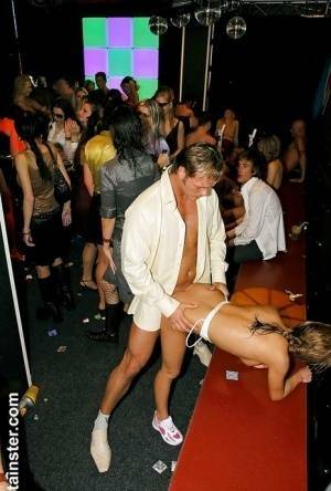 Late night drinking to the wee hours at nightclub leads to a full blown orgy on fanspics.com