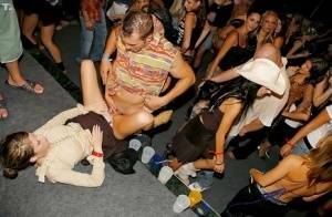 Cock starving european sluts going down at the drunk sex party on fanspics.com