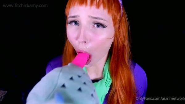 Fit Chick Amy - ASMR Network - Cosplay Dildo on fanspics.com