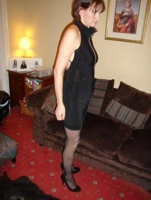 Middle-aged woman Slut Scot Susan dildos her asshole before and after a BJ - Scotland on fanspics.com