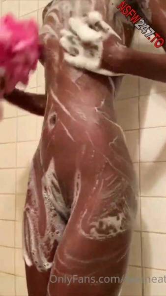 Sexmeat washing her body in the shower onlyfans porn videos on fanspics.com