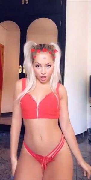 Paola Skye red bikini snapchat premium xxx porn videos on fanspics.com