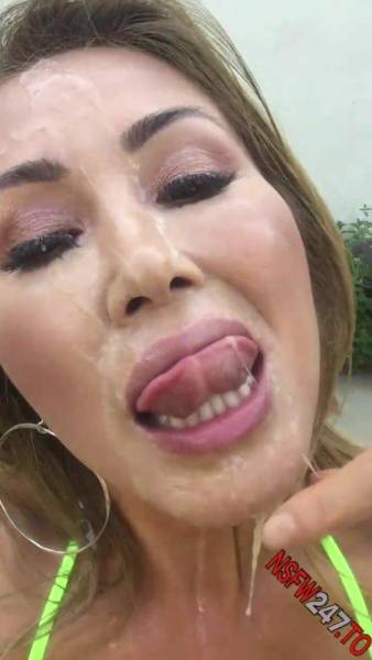 Kianna Dior I just took one of those monster cum shots to the face porn videos on fanspics.com