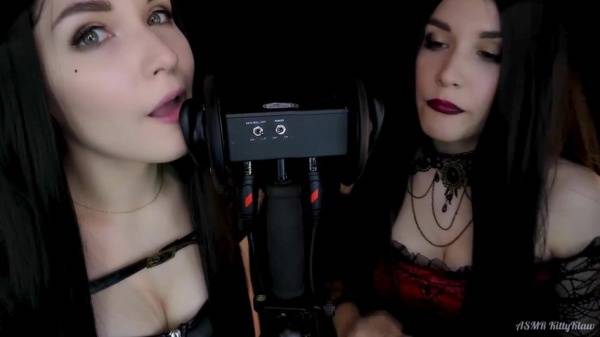 KittyKlaw ASMR - Vampire hunter ear licking on fanspics.com