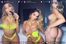 Lyna Perez Nude Strip Spanking Video  on fanspics.com