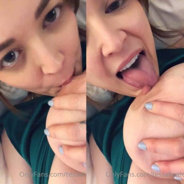 Tessa Fowler Nipple Sucking POV OnlyFans Video  - Usa on fanspics.com