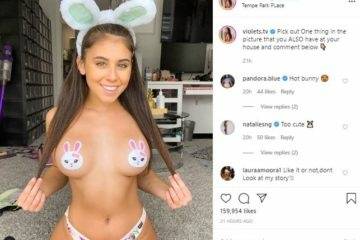 Violet Summers Nude Video Instagram Model on fanspics.com