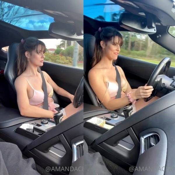 Amanda Cerny Shirtless Driving OnlyFans Video  - Usa on fanspics.com