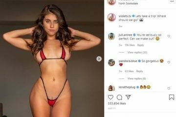 Violet Summers Nude Lesbian Porn Video Public on fanspics.com