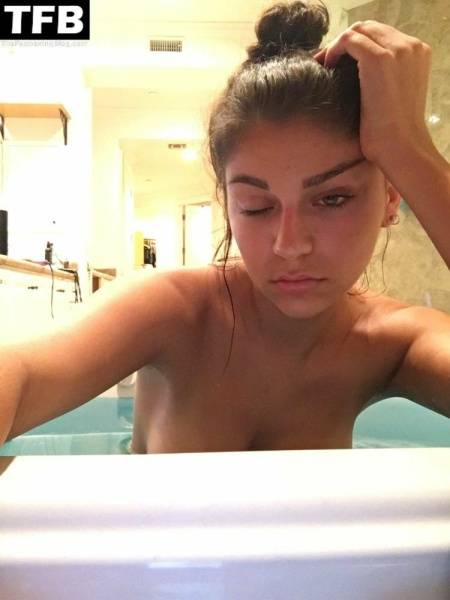 Andrea Russett Topless & Sexy Collection on fanspics.com