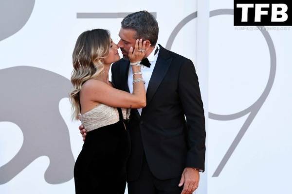 Cristina Marino Showcases Her Sexy Tits at the 79th Venice International Film Festival on fanspics.com