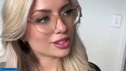 Blonde Latina Glasses on fanspics.com