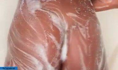 Amazing Kayyy Bear Nude Shower Video  on fanspics.com