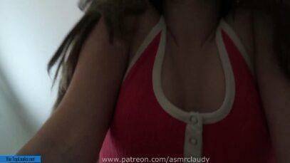 Sexy ASMR Claudy Mean Girlfriend Punishes You  Video on fanspics.com